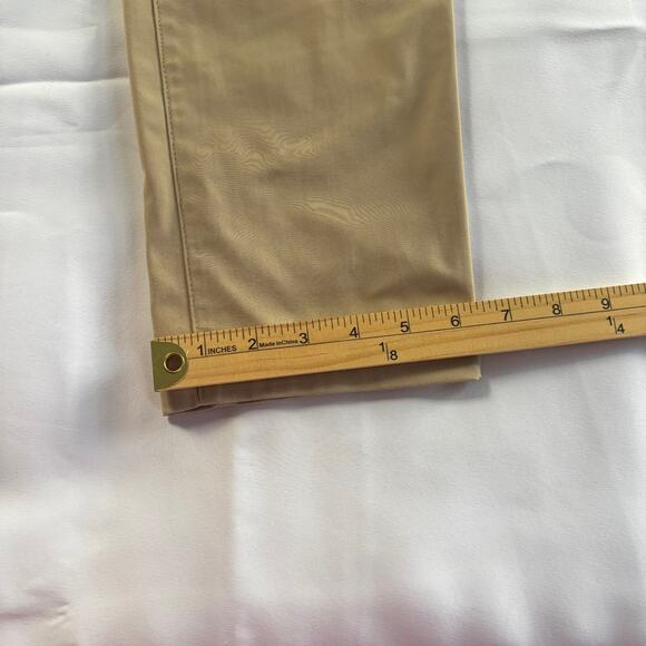 All In Motion Pants Mens 34X 32 Tapered Commuter Tan Business Casual Office - Picture 12 of 12